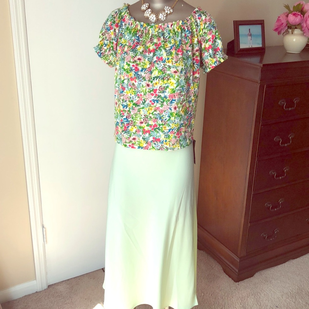 Skirt and top